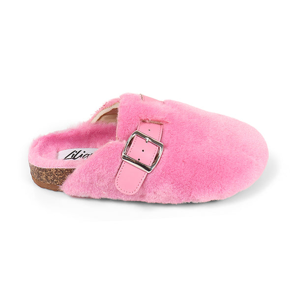 CAMILE SLIDES-PINK
