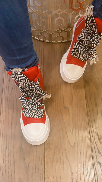 LUKKA SNEAKERS-RED