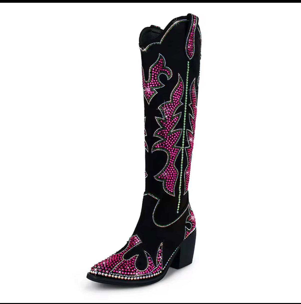 PINK DIVA COWGIRL BOOTS