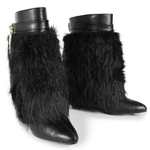 MONGOLIAN ANKLE BOOTS