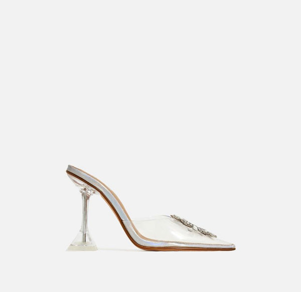 Cinderella Perspex Heels - Fly Shoe Boutique and Accessories