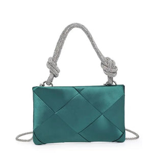 FOREVER FLY EVENING BAG-EMERALD GREEN