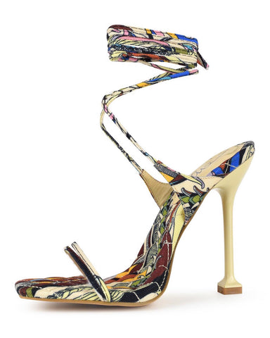 WILEY MULTI COLOR HEELS