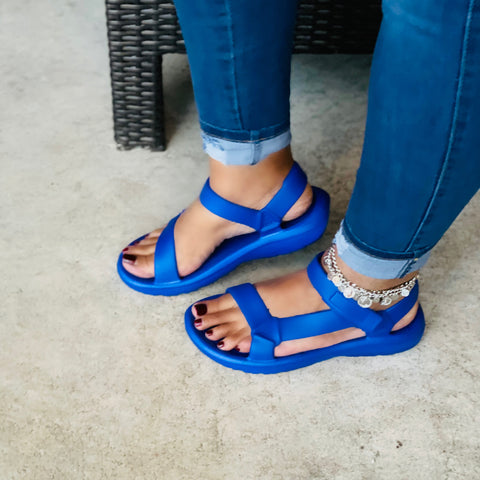 ZIRE SANDALS-BLUE